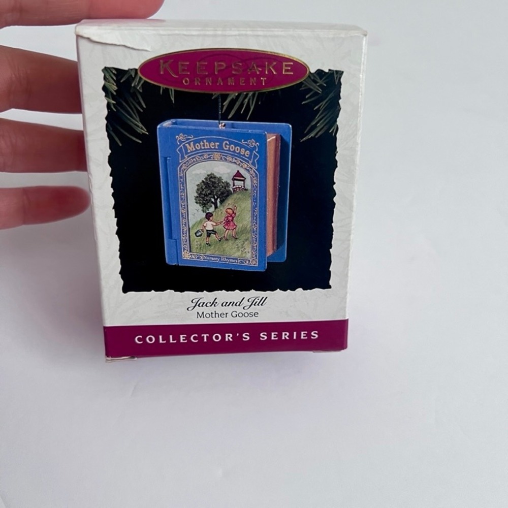 Hallmark Keepsake‎ Ornament 1995 Jack and Jill Mother Goose Collector's Series